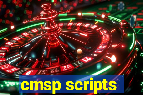 cmsp scripts